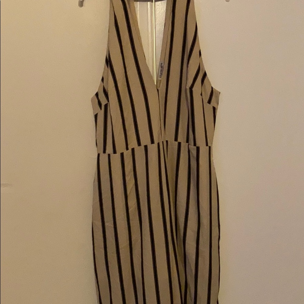 Jumpsuit with side slits